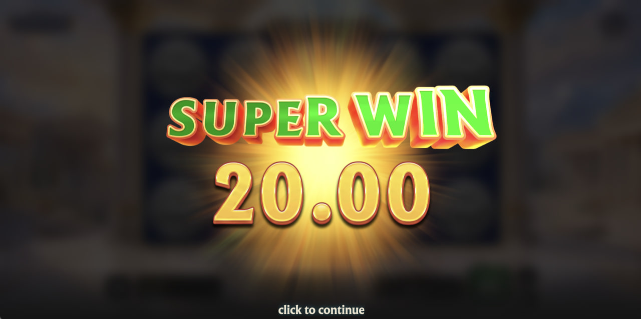 Zeus Flip Super Win screen in front of a Greek temple